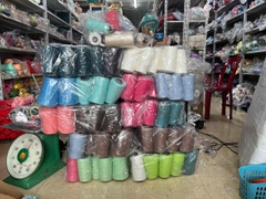 1kg sợi Linen cotton nhũ