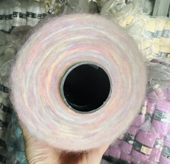 500gr len Mohair cầu vồng sợi to
