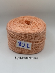 Sợi Lanh Linen mix kim sa