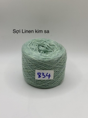 Sợi Lanh Linen mix kim sa