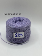 Sợi Lanh Linen mix kim sa