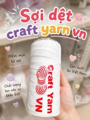 Sợi Dệt trơn Craf Yarn