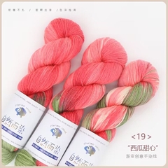 100GR LEN MERINO MÀU LOANG