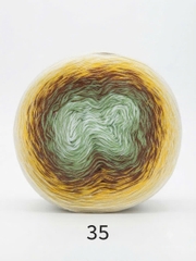 Sợi cầu vồng cotton 
(cuộn 350gr)
