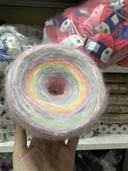 Len Cầu Vồng Mohair Sợi To