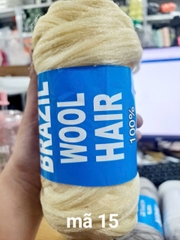 Len làm tóc búp bê - len tóc  Brazil