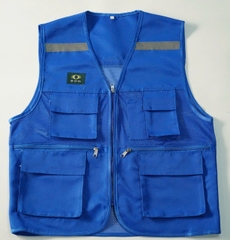 Áo gile BHLĐ 6 túi