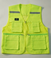 Áo gile BHLĐ 6 túi