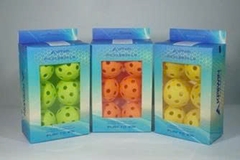 Hộp 6 Bóng Pickleball Kaiwin Tập Luyện PK26L Indoor