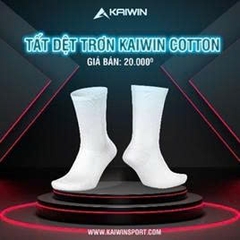 TẤT DỆT TRƠN KAIWIN COTTON