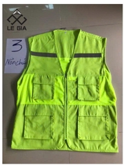 Áo gile BHLĐ 4 túi