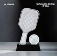 "Cup Pickleball Pha Lê 01 -B Bạc"