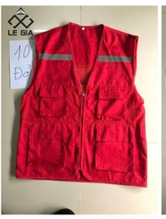 Áo gile BHLĐ 4 túi