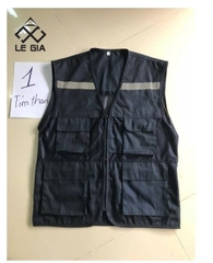 Áo gile BHLĐ 4 túi