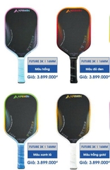 Vợt pickleball Future Vân Carbon 3K- 16mm