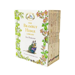 The Brambly Hedge Library Collection 8 Books Set By Jill Barklem