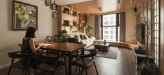 Căn hộ 125m² của gia đình trẻ tại Hà Nội, chi phí hoàn thiện 550 triệu đồng