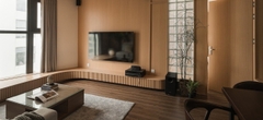 Căn hộ 125m² của gia đình trẻ tại Hà Nội, chi phí hoàn thiện 550 triệu đồng