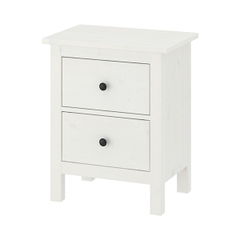 Tủ đầu giường 2 ngăn kéo HEMNES