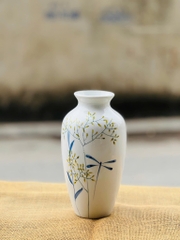 Lọ hoa gốm sứ vẽ tay 4