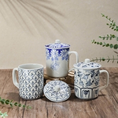 Cốc sứ in họa tiết theo yêu cầu