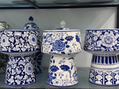 Lọ hoa men lam hoàng cung