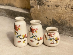Set 3 Lọ Hoa Sứ Trang Trí Nội Thất