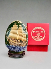 Trứng Phong Thủy Để Bàn Tăng Cường Tài Lộc