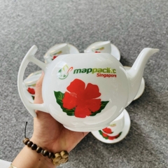 Bộ ấm chén in ảnh theo yêu cầu