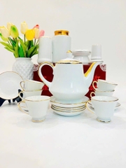 Bộ ấm chén Vinh Hoa Phú Quý vàng kim