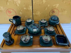 Bộ ấm chén men hỏa biến - QG 2
