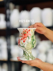 Lọ hoa gốm sứ vẽ tay 2