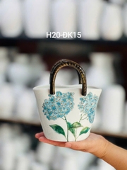 Lọ hoa gốm sứ vẽ tay 2