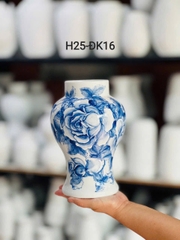 Lọ hoa gốm sứ vẽ tay 2