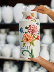 Lọ hoa gốm sứ vẽ tay 2