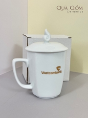 Cốc sứ Vietcombank