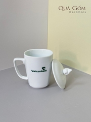 Cốc sứ Vietcombank