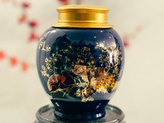 Bình đựng trà sứ