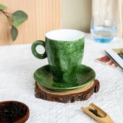 Cốc sứ men đá độc đáo