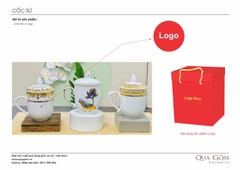 Cốc sứ khảm vàng cao cấp 2