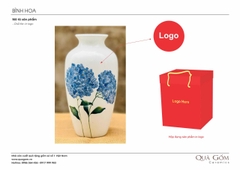 Lọ hoa gốm sứ vẽ tay 4