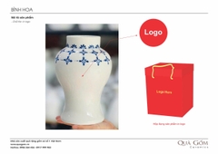 Lọ hoa gốm sứ vẽ tay 2