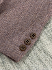 Blazer BOLZANO | Wool tối 2 cúc cổ điển | độ mới 95%