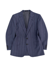 Blazer Burberrys wool caro xanh đậm – có đệm vai – độ mới 95%