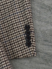 Blazer Burberrys wool caro – túi hộp – lót nửa – độ mới 95%