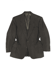 Blazer Pierre Cardin - Độ mới 95% wool sọc chì, form chuẩn công sở