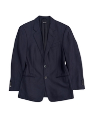 Blazer GIORIO ARMANI | Wool tối màu 2 cúc cổ điển không xẻ tà | độ mới 80%