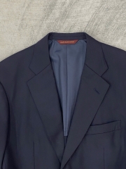 Blazer CHAPS - Ralph Lauren, chất wool màu tối, cúc kim loại nổi bật, sang trọng, lịch lãm