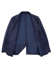 Blazer UNIQLO | Polyester tối màu 2 cúc dáng tự nhiên | độ mới 90%