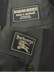 Blazer Burberrys | Wool tối màu 4 cúc kim loại cổ điển | độ mới 90%